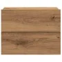 Mesita de noche de pared color roble artisan 40x32x30 cm by , Nightstands - Ref: Foro24-855946, Price: 51,95 €, Discount: %
