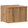 Mesita de noche de pared color roble artisan 40x32x30 cm by , Nightstands - Ref: Foro24-855946, Price: 51,95 €, Discount: %