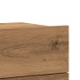 Mesita de noche de pared color roble artisan 40x32x30 cm de , Mesitas de noche - Ref: Foro24-855946, Precio: 55,68 €, Descuen...