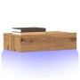 Muebles de TV con luces LED 2 uds roble artisan 60x35x15,5 cm de , Muebles TV - Ref: Foro24-856346, Precio: 66,24 €, Descuent...