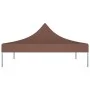 Techo de carpa para celebraciones marrón 3x3 m 270 g/m² de vidaXL, Cubiertas para carpas y cenadores - Ref: Foro24-315323, Pr...