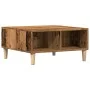 Mesa de centro madera de ingeniería envejecida 60x60x30 cm de , Mesas de centro - Ref: Foro24-856440, Precio: 47,71 €, Descue...