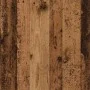 Mesita de noche de pared madera envejecida 34x30x20 cm de , Mesitas de noche - Ref: Foro24-856979, Precio: 30,21 €, Descuento: %
