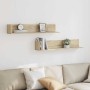 Estantes pared 2 uds madera roble Sonoma 100x16,5x16,5 cm de , Estantes y estanterías - Ref: Foro24-860042, Precio: 44,38 €, ...
