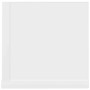 Estante de pared 2 uds madera ingeniería blanco 100x16,5x16,5cm de , Estantes y estanterías - Ref: Foro24-860040, Precio: 33,...