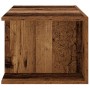 Mueble TV luces LED madera ingeniería envejecida 90x39x30 cm de , Muebles TV - Ref: Foro24-856325, Precio: 54,95 €, Descuento: %