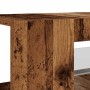 Mueble TV luces LED madera ingeniería envejecida 90x39x30 cm de , Muebles TV - Ref: Foro24-856325, Precio: 54,95 €, Descuento: %