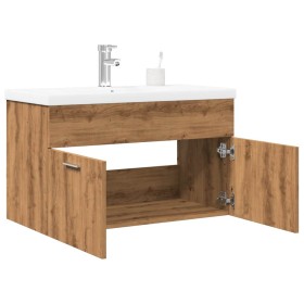 Juego de muebles baño 2 piezas madera ingeniería roble artisan de , Muebles de baño - Ref: Foro24-3328584, Precio: 199,43 €, ...