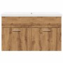 Juego de muebles baño 2 piezas madera ingeniería roble artisan de , Muebles de baño - Ref: Foro24-3328584, Precio: 199,43 €, ...