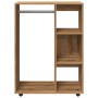 Armario madera de ingeniería roble artisan 80x40x110 cm de , Armarios roperos - Ref: Foro24-856669, Precio: 98,72 €, Descuent...