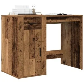 Escritorio de madera de ingeniería envejecida 100x49x75 cm de , Escritorios - Ref: Foro24-857099, Precio: 86,56 €, Descuento: %