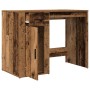 Escritorio de madera de ingeniería envejecida 100x49x75 cm de , Escritorios - Ref: Foro24-857099, Precio: 89,90 €, Descuento: %