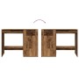 Escritorio de madera de ingeniería envejecida 100x49x75 cm de , Escritorios - Ref: Foro24-857099, Precio: 89,90 €, Descuento: %