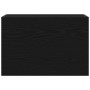 Mueble de pared de baño madera ingeniería negro 60x25x40 cm de , Tocadores de baño - Ref: Foro24-860068, Precio: 54,46 €, Des...