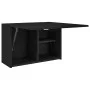 Mueble de pared de baño madera ingeniería negro 60x25x40 cm de , Tocadores de baño - Ref: Foro24-860068, Precio: 55,91 €, Des...