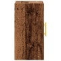 Armario pared madera ingeniería envejecida 60x31x60 cm de , Taquillas y armarios de almacenamiento - Ref: Foro24-857300, Prec...