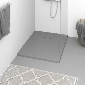 Plato de ducha SMC gris 90x70 cm de vidaXL, Platos de ducha - Ref: Foro24-148931, Precio: 160,47 €, Descuento: %