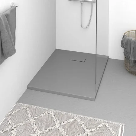 Plato de ducha SMC gris 90x70 cm de vidaXL, Platos de ducha - Ref: Foro24-148931, Precio: 160,47 €, Descuento: %
