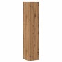 Mueble de esquina madera ingeniería roble artisan 33x33x165 cm de , Taquillas y armarios de almacenamiento - Ref: Foro24-8567...