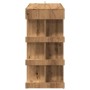 Mesa bar con estante almacenaje roble artisan 100x50x101,5 cm de , Mesas de cocina y de comedor - Ref: Foro24-856759, Precio:...