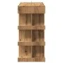 Mesa bar con estante almacenaje roble artisan 100x50x101,5 cm de , Mesas de cocina y de comedor - Ref: Foro24-856759, Precio:...