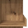 Mesa bar con estante almacenaje roble artisan 100x50x101,5 cm de , Mesas de cocina y de comedor - Ref: Foro24-856759, Precio:...
