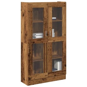 Aparador madera ingeniería madera envejecida 82,5x30,5x150 cm de , Aparadores - Ref: Foro24-3318718, Precio: 120,20 €, Descue...