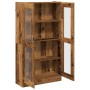 Aparador madera ingeniería madera envejecida 82,5x30,5x150 cm de , Aparadores - Ref: Foro24-3318718, Precio: 120,20 €, Descue...