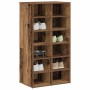 Mueble zapatero madera contrachapada madera vieja 54x34x100cm de , Zapateros y organizadores de calzado - Ref: Foro24-855836,...