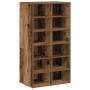 Mueble zapatero madera contrachapada madera vieja 54x34x100cm de , Zapateros y organizadores de calzado - Ref: Foro24-855836,...