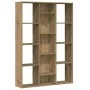 Divisor espacio/estantería aglomerado roble artesanal de , Divisores de ambientes - Ref: Foro24-855843, Precio: 95,11 €, Desc...