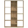 Divisor espacio/estantería aglomerado roble artesanal de , Divisores de ambientes - Ref: Foro24-855843, Precio: 96,41 €, Desc...