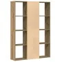 Divisor espacio/estantería aglomerado roble artesanal de , Divisores de ambientes - Ref: Foro24-855843, Precio: 95,11 €, Desc...