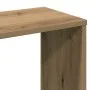 Divisor espacio/estantería aglomerado roble artesanal de , Divisores de ambientes - Ref: Foro24-855843, Precio: 95,11 €, Desc...