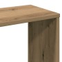 Divisor espacio/estantería aglomerado roble artesanal de , Divisores de ambientes - Ref: Foro24-855843, Precio: 96,41 €, Desc...