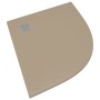Plato de ducha SMC marrón 90x90 cm de vidaXL, Platos de ducha - Ref: Foro24-148929, Precio: 104,83 €, Descuento: %