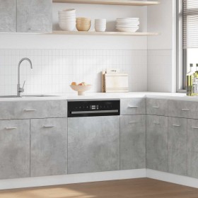 Panel lavavajillas gris cemento 45x3x67 cm de , Armarios de cocina - Ref: Foro24-856130, Precio: 18,40 €, Descuento: %