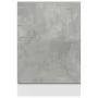 Panel lavavajillas gris cemento 45x3x67 cm de , Armarios de cocina - Ref: Foro24-856130, Precio: 18,17 €, Descuento: %