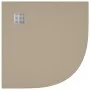 Plato de ducha SMC marrón 90x90 cm de vidaXL, Platos de ducha - Ref: Foro24-148929, Precio: 103,75 €, Descuento: %