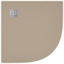 Plato de ducha SMC marrón 90x90 cm de vidaXL, Platos de ducha - Ref: Foro24-148929, Precio: 104,83 €, Descuento: %