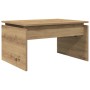 Mesa de centro madera de ingeniería roble artisan 68x50x38 cm de , Mesas de centro - Ref: Foro24-856629, Precio: 39,93 €, Des...