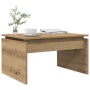 Mesa de centro madera de ingeniería roble artisan 68x50x38 cm de , Mesas de centro - Ref: Foro24-856629, Precio: 39,93 €, Des...