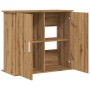 Soporte para acuario madera ingeniería roble artisan 81x36x73cm de , Soportes para acuarios - Ref: Foro24-857285, Precio: 111...