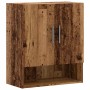 Armario de pared madera de ingeniería madera vieja 60x31x70 cm de , Taquillas y armarios de almacenamiento - Ref: Foro24-8572...