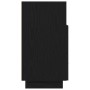 Mesilla de noche con 2 cajones negro 36x36x68 cm de , Mesitas de noche - Ref: Foro24-858580, Precio: 61,49 €, Descuento: %