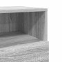 Mesillas de noche 2 uds con 2 cajones gris sonoma 36x36x68 cm de , Mesitas de noche - Ref: Foro24-858589, Precio: 120,89 €, D...