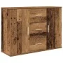 Aparador de madera de ingeniería envejecida 90x29,5x65 cm de , Aparadores - Ref: Foro24-855978, Precio: 93,32 €, Descuento: %