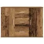 Aparador de madera de ingeniería envejecida 90x29,5x65 cm de , Aparadores - Ref: Foro24-855978, Precio: 93,32 €, Descuento: %