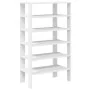 Mueble zapatero madera contrachapada blanco 61x32x105 cm de , Zapateros y organizadores de calzado - Ref: Foro24-859860, Prec...