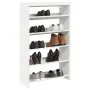 Mueble zapatero madera contrachapada blanco 60x25x100 cm de , Zapateros y organizadores de calzado - Ref: Foro24-859869, Prec...